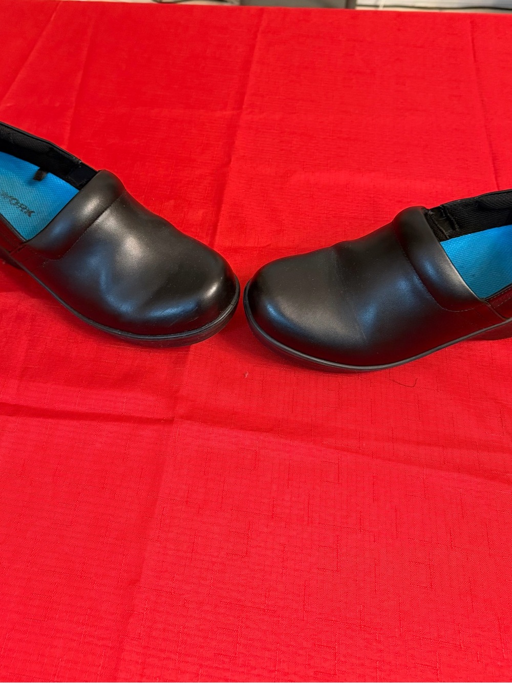 Women’s Black Slip-On Work Clogs